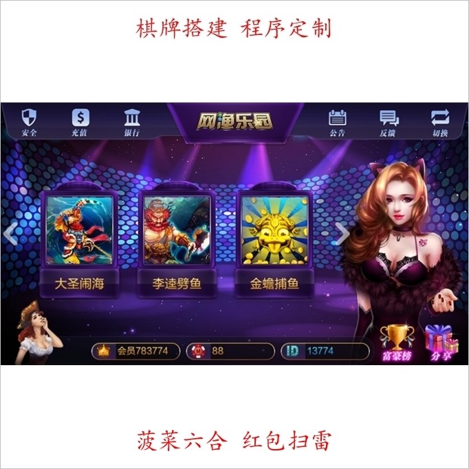 大富豪3.4代理后台带控制完美三网通运营版
