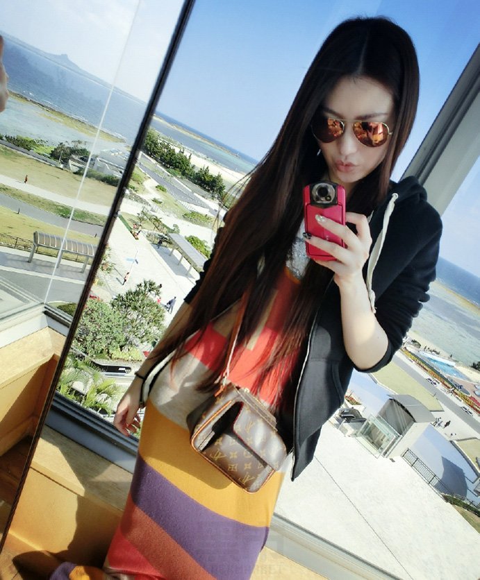 KK12 368张 美女自拍网红长腿模特-7