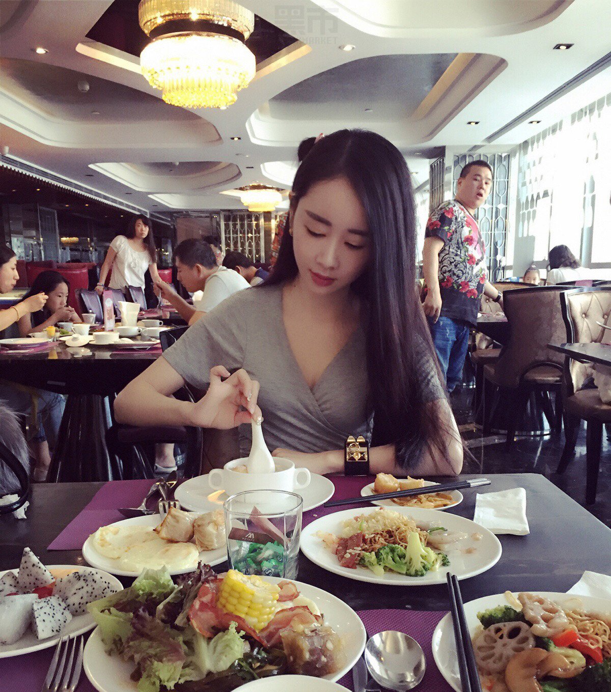 AA01_763图 时尚美女白富美生活照套图-8