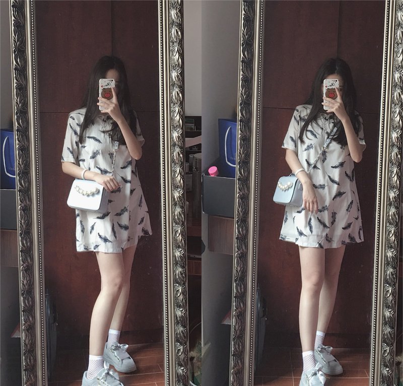 W53_女套图380照片（可爱青春清纯美少女 百变打扮时尚美女 白皙皮肤网红脸真实女神）-2
