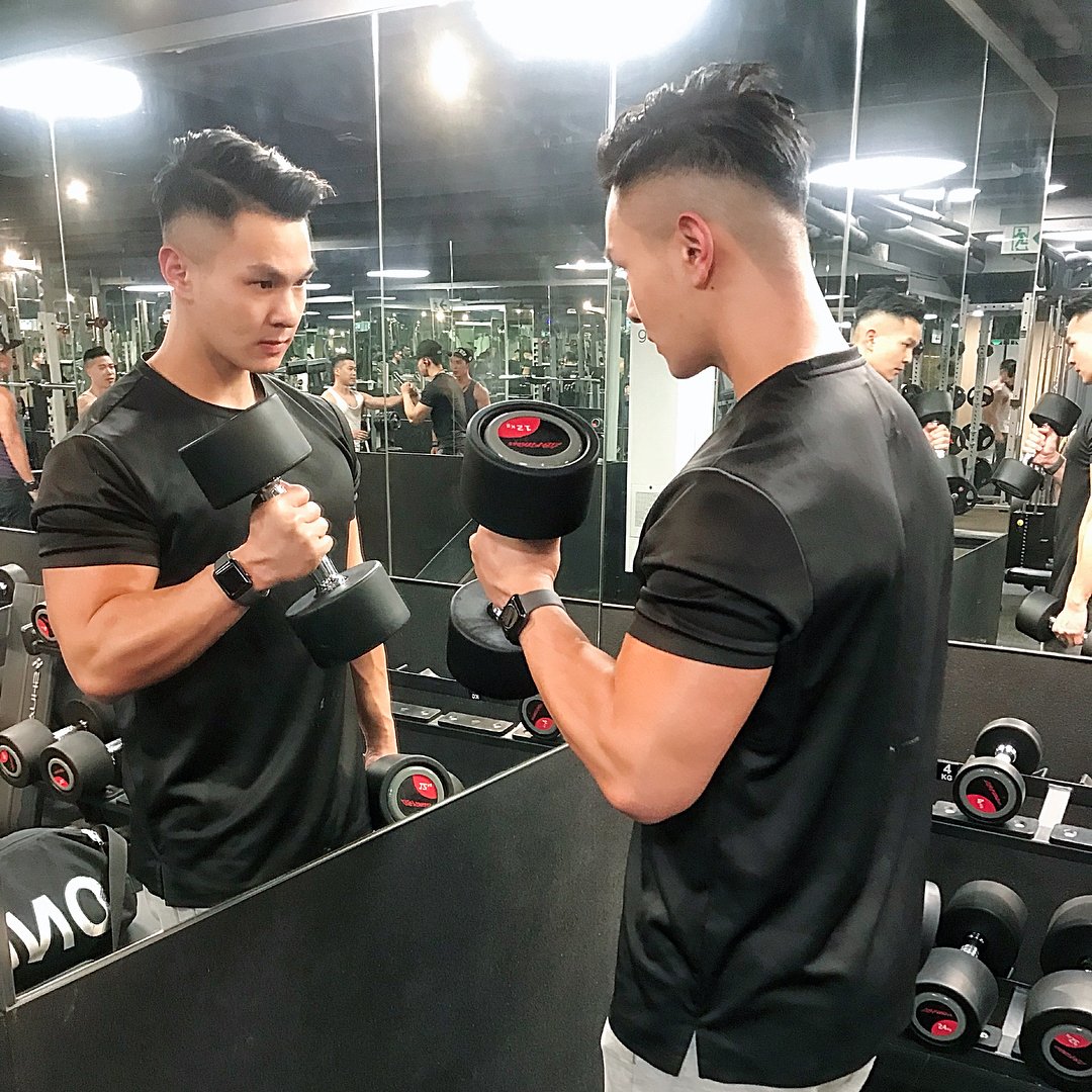 M19男图476照片+62视频（男神健身大叔教练超好身材帅哥青年时尚气质真实）-9