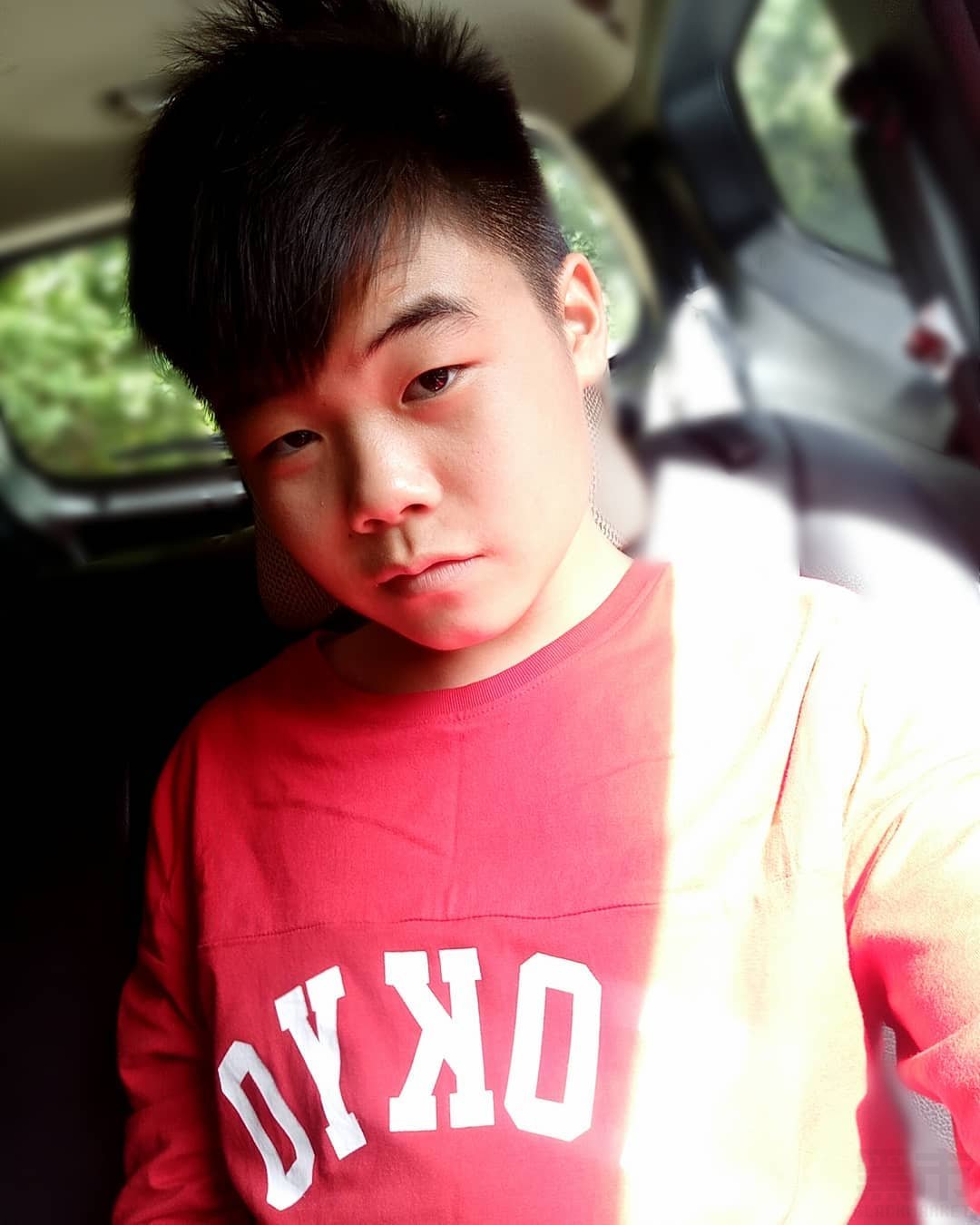 M08男图116照片（小年轻小男生小男孩同一个人真实素材）-8