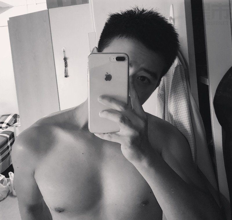 M55_男套图261照片+14视频（英俊小年轻青年男神旅游时尚自拍照微信朋友圈素材）-2