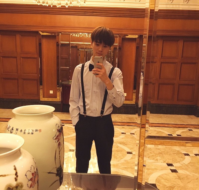 M62_男套图174照片+23视频（清新干净小年轻自拍照真实男士男生青年微信朋友圈素材）-3