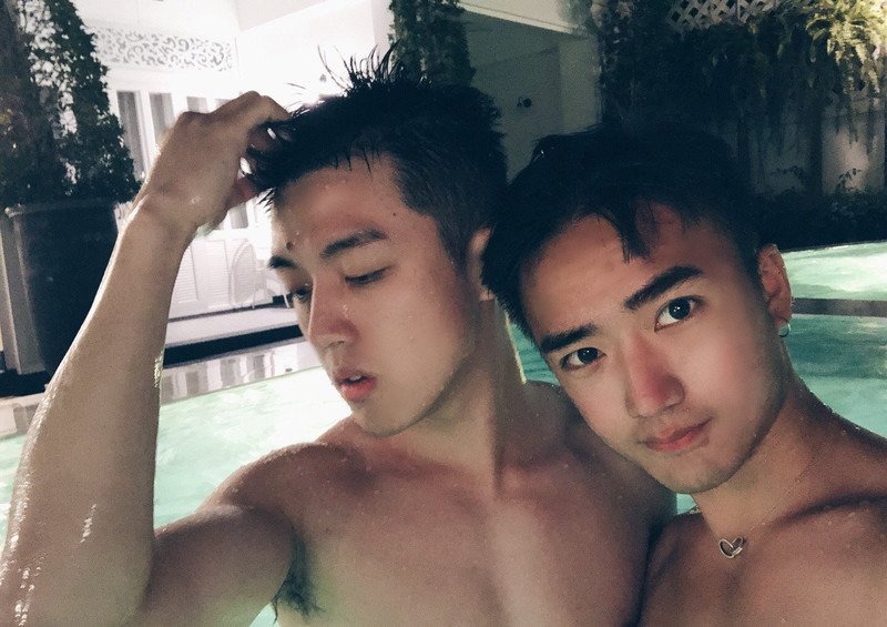 M41_男套图175照片（健美好身材男神同一个人素材男士男生男青年组图微商朋友圈）-7