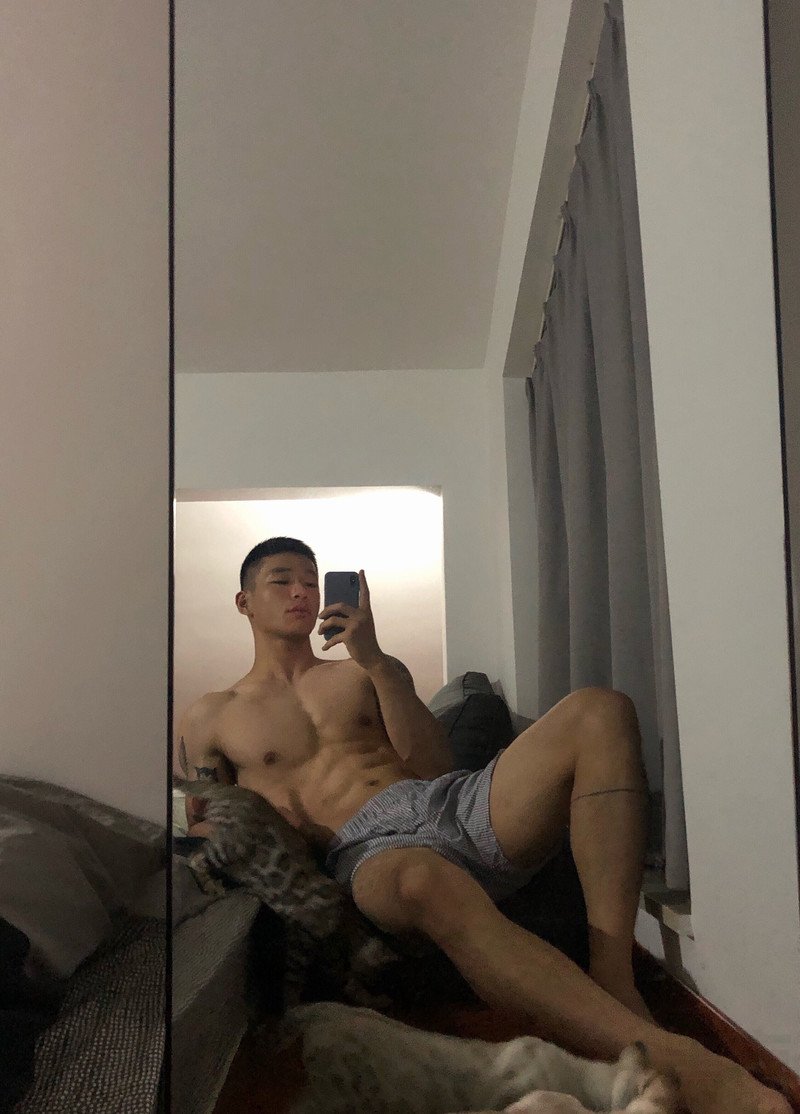 M50_男套图249照片（大胸肌好身材帅哥自拍照同一个人青年健身达人朋友圈微信素材）-6