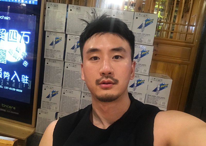 M91_男套图371照片（高富帅健身达人一整套生活照 好身材爱自拍男士同一个人照片组）-3