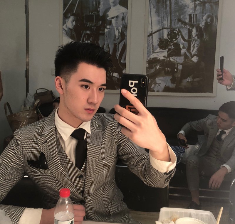 M90_男套图450照片+27视频（青春活力男生帅哥生活照 小鲜肉同一个人真实照片组 帅气干净男神）-4
