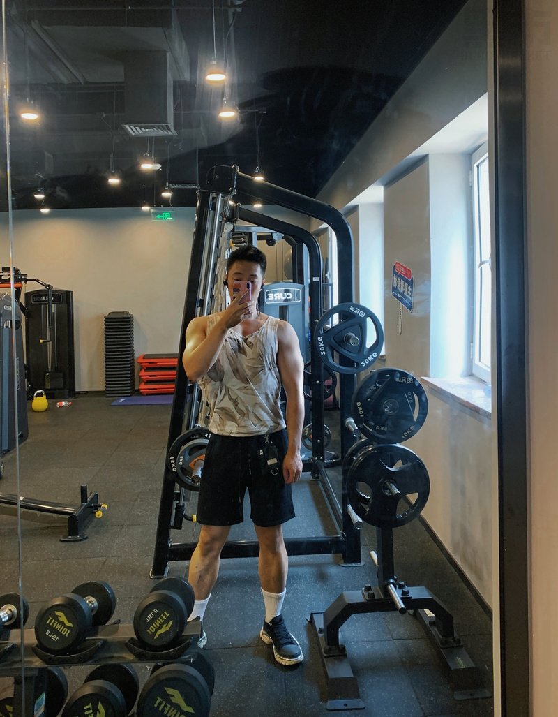M103_男套图941照片+11视频（时尚潮流英俊男神生活照 高富帅 好身材大胸肌帅气男生自拍照片组）-16