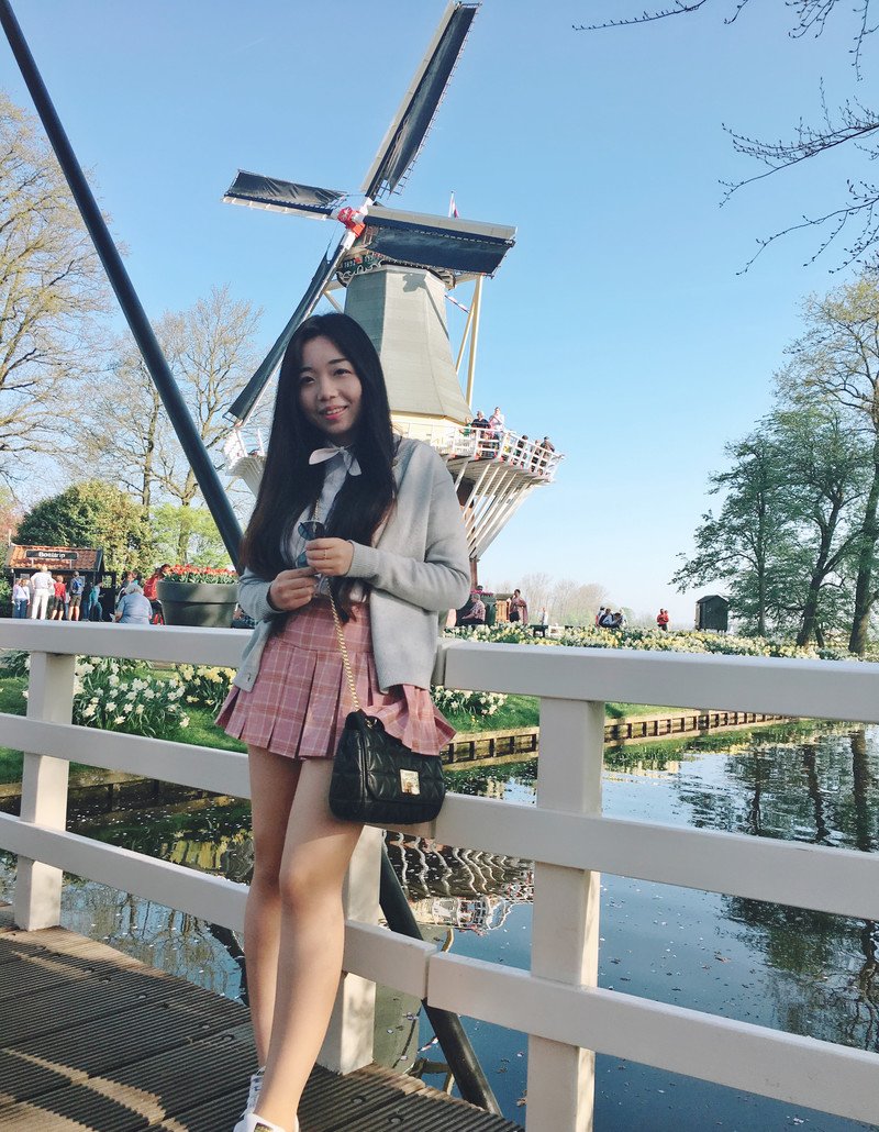 W101_女套图306照片+14视频（国外留学生小姐姐日常素材照微信朋友圈素材组图）-2