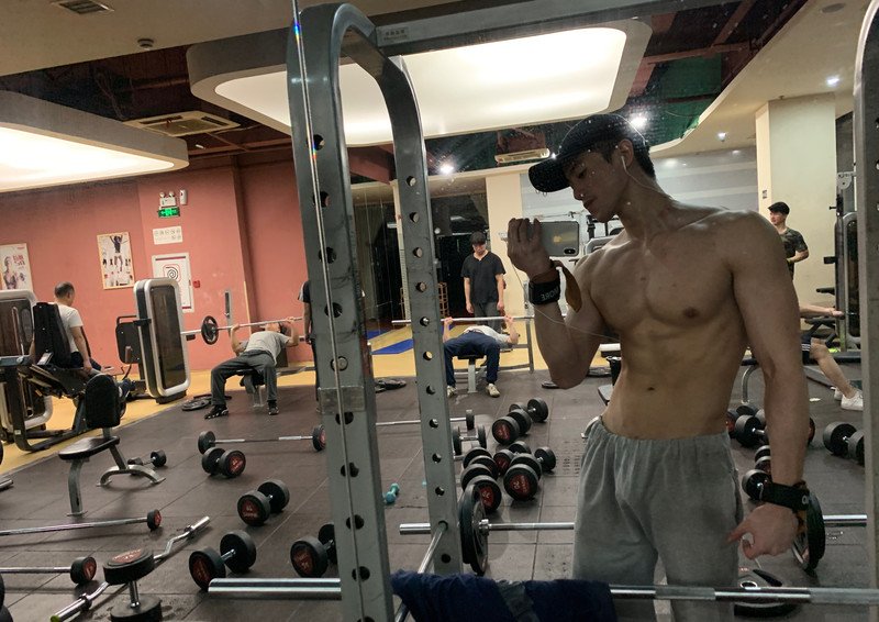 M107_男套图492照片+83视频（清爽男神高富帅男士生活照 好身材有腹肌帅气男神形象照）-1