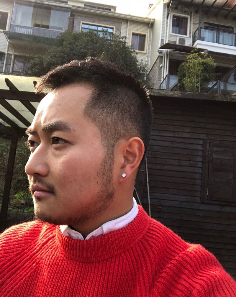 M122_男套图291照片（戴眼镜三十岁男神生活照 英俊帅气时尚30多岁男士自拍照）-13