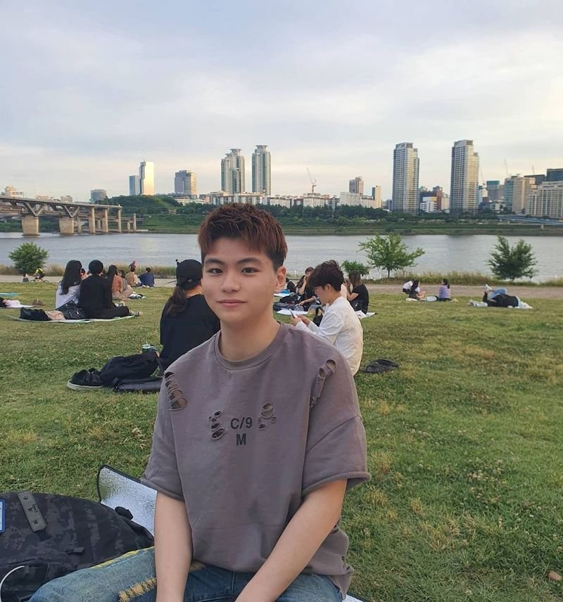 韩国年轻帅哥生活照套图106照片（微信男生包装素材 韩国的年轻小帅哥 三方人物包装素材）E607-7